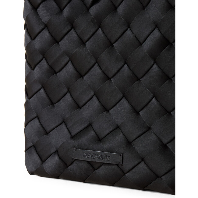 Women's Tangier Medium Handwoven Tote, Onyx - OS - Bags - 6