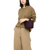 Women's St. Barths Petit Handwoven Tote, Aubergine - OS - Bags - 3