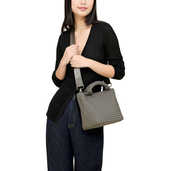 Women's St. Barths Small Handwoven Tote, Laurel - OS - Bags - 3