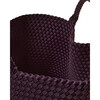 Women's St. Barths Large Handwoven Tote, Aubergine - OS - Bags - 6