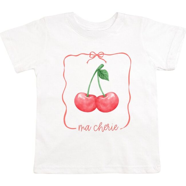 Ma Cherie Short Sleeve T-Shirt, White