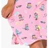 Skater Kitty Bamboo Girls' Long Sleeve Dress, Pink - Dresses - 3