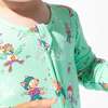 Roller Pet Pals Bamboo Convertible Footie, Green - Footie Pajamas - 3