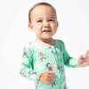 Roller Pet Pals Bamboo Convertible Footie, Green - Footie Pajamas - 5