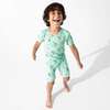 Roller Pet Pals Bamboo Kids Pajama Short Set, Green - Pajamas - 3