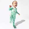 Roller Pet Pals Bamboo Convertible Footie, Green - Footie Pajamas - 7