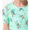 Roller Pet Pals Bamboo Kids Pajama Short Set, Green - Pajamas - 4