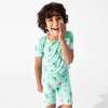 Roller Pet Pals Bamboo Kids Pajama Short Set, Green - Pajamas - 5