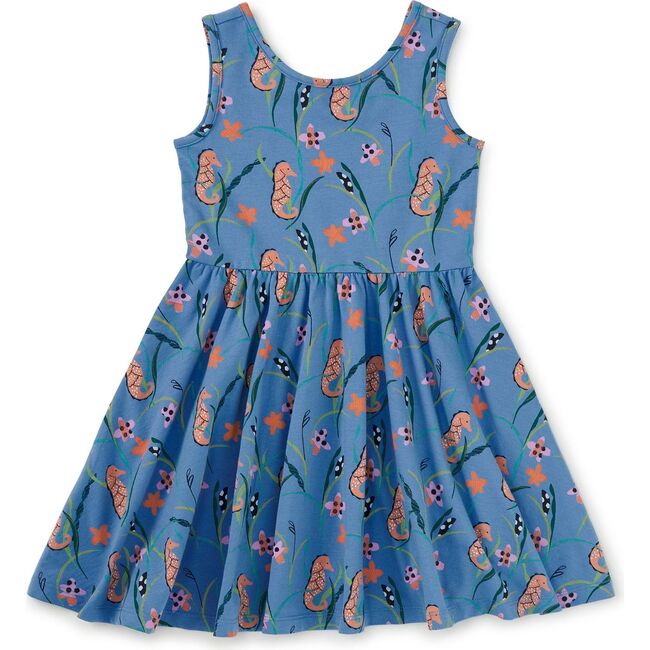 Sleveless Ballet Dress, Seahorse Botanical