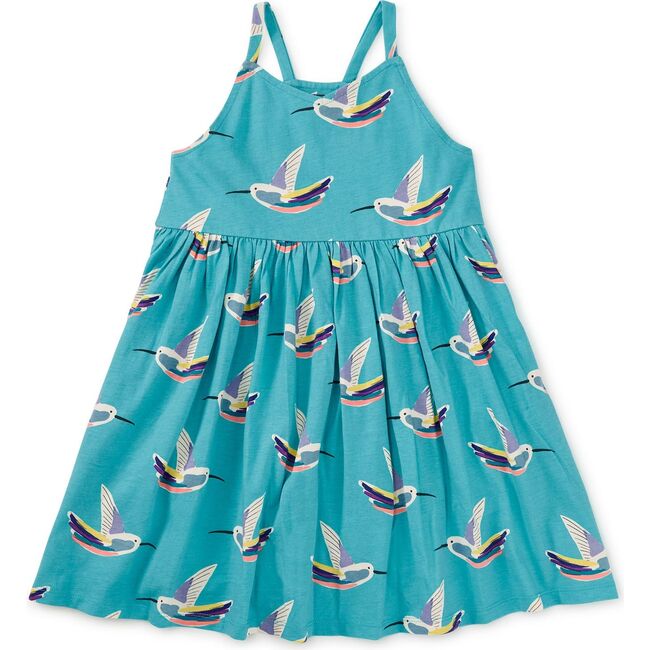 Racerback Twirl Dress, Hummingbird Haven