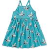 Racerback Twirl Dress, Hummingbird Haven - Dresses - 1 - thumbnail