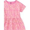 Short Sleeve Twirl Dress, Orchid Abundance - Dresses - 2