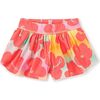 Sporty Petal Shorts, Rainbow Hibiscus - Shorts - 1 - thumbnail