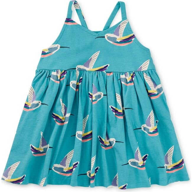 Racerback Twirl Dress, Hummingbird Haven - Dresses - 2
