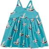 Racerback Twirl Dress, Hummingbird Haven - Dresses - 2