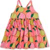 Racerback Twirl Dress, Dotty Citrus - Dresses - 2
