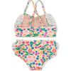 Ruffle Two-Piece Swim Set, Tropical Fruit Floral - Two Pieces - 2