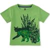 Puma & Leopard Graphic Tee, Matcha - T-Shirts - 2