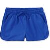 Pom-Pom Gym Shorts, Majorelle Blue - Shorts - 1 - thumbnail
