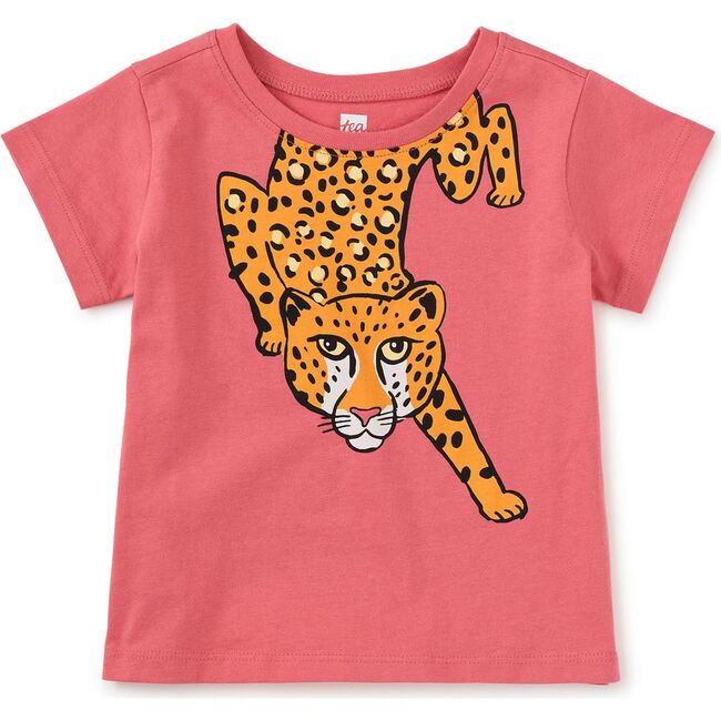 Prowling Jaguar Graphic Tee, Desert Rose - T-Shirts - 2