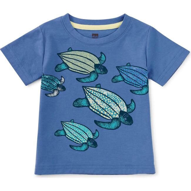 Leatherback Turtles Graphic Te, Blue Yarrow - T-Shirts - 2