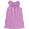 Blooming Lily Shift Dress, Sheer Lilac - Dresses - 1 - thumbnail