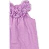 Blooming Lily Shift Dress, Sheer Lilac - Dresses - 2