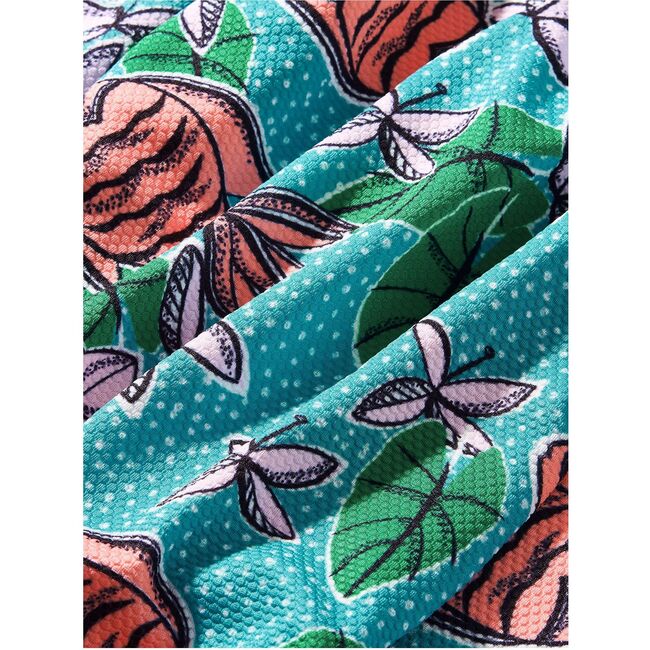 Long Sleeve One-Piece Swimsuit, Brazilian Tropical Fish - One Pieces - 2