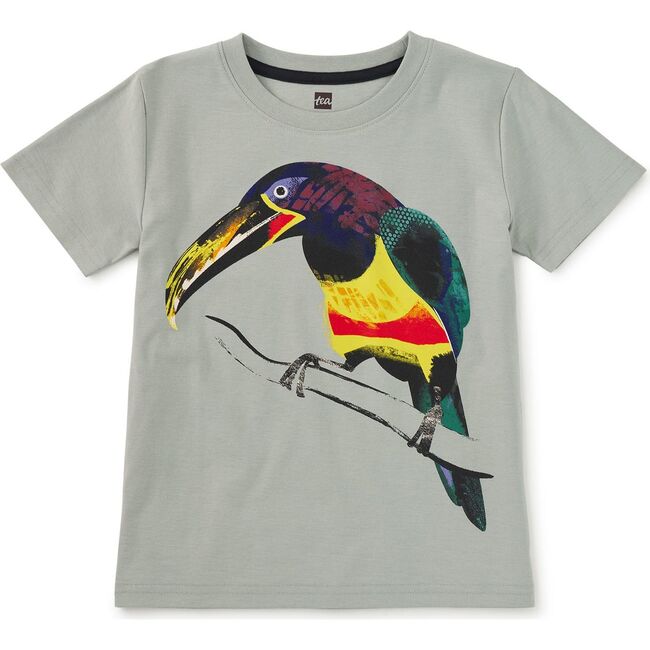Aracari Bird Graphic Tee, Mica