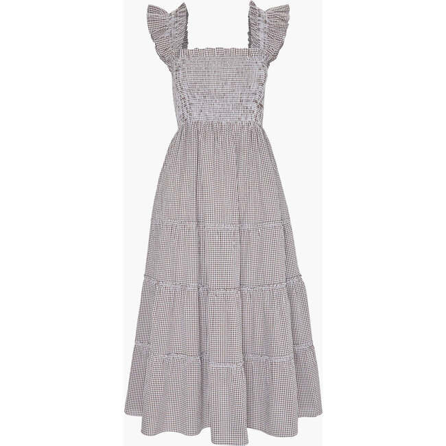 The Ellie Nap Dress, Chocolate Gingham