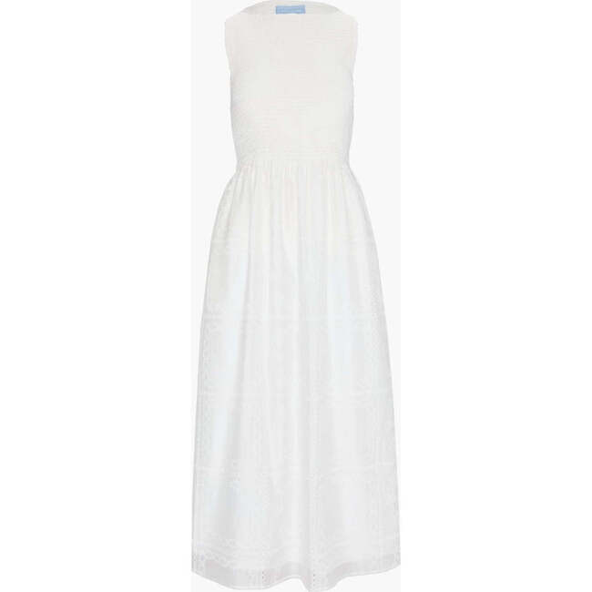 The Cosima Nap Dress, White Patchwork Organza