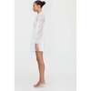 The Yara Mini Dress, White Patchwork Organza - Dresses - 4