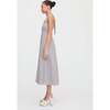 The Fleur Midi Dress, Chocolate Gingham - Dresses - 3