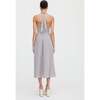The Fleur Midi Dress, Chocolate Gingham - Dresses - 4