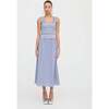 The Delphine Nap Skirt, Navy Gingham - Skirts - 3