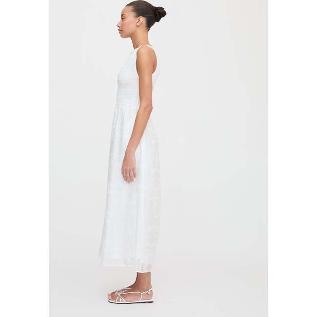 The Cosima Nap Dress, White Patchwork Organza - Dresses - 3