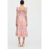 The Ellie Nap Dress, Pink Floral Block Stripe - Dresses - 4