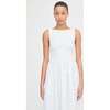 The Cosima Nap Dress, White Patchwork Organza - Dresses - 5