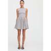 The Cosima Mini Nap Dress, Chocolate Gingham - Dresses - 3