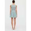 The Cosima Mini Nap Dress, Green Stripe - Dresses - 4