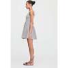 The Cosima Mini Nap Dress, Chocolate Gingham - Dresses - 4