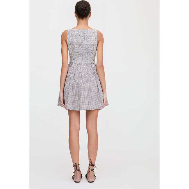 The Cosima Mini Nap Dress, Chocolate Gingham - Dresses - 5