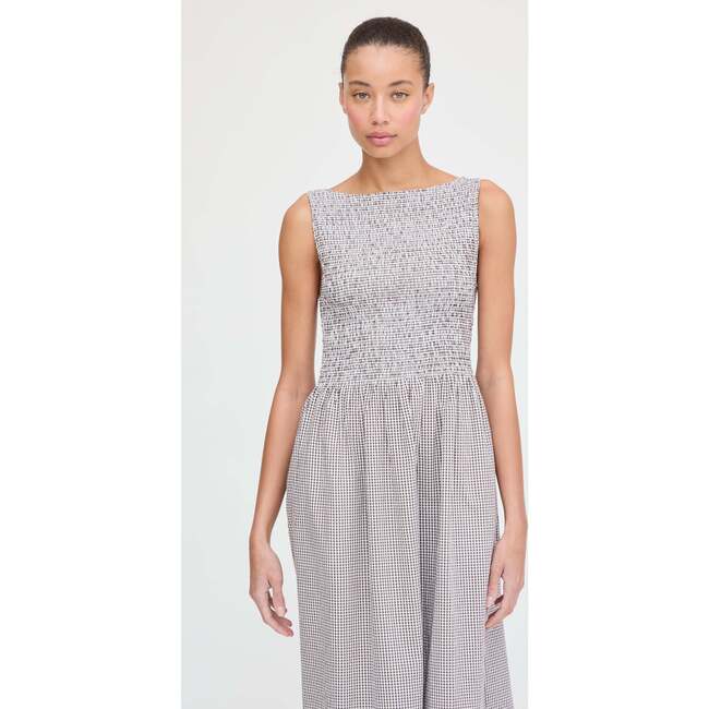 The Cosima Nap Dress, Chocolate Gingham - Dresses - 5