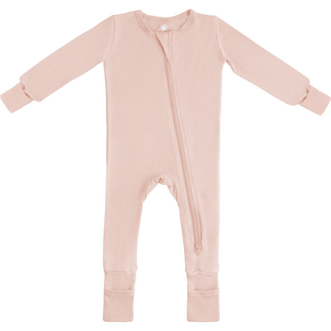 Baby Bamboo Pajamas W/ DreamCuffs®, Peach