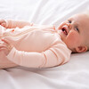 Baby Bamboo Pajamas W/ DreamCuffs®, Peach - Footie Pajamas - 4