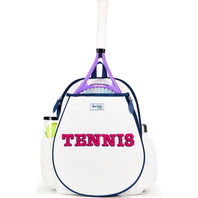 Big Love Tennis Backpack, Tennis Varsity Patches