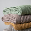 Panache, Linen sand Mel - Blankets - 3