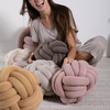 Knot, Medium Beige Mel - Decorative Pillows - 3