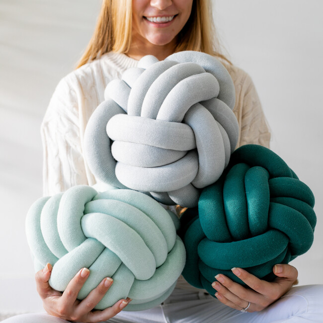 Knot, Neptune Mint - Decorative Pillows - 5