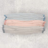 Elegant, Pale Pink/Natural - Blankets - 2